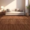imageArt3d 48quot x 72quot SPC ClickLock Floating Floor Tiles 24 Sq Ft 10Pack Luxury Wood Look Flooring for Indoor Use Waterproof ampamp FireResistant Warm BrownMaple