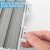 imageArt3d 8 Pack 96quot x 6quot WPC Slat Wall Panels 3D Fluted Panel for Interior Wall Decor TV Background Bedroom Living Room  OakGray OakSquare