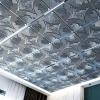imageArt3d Drop Ceiling Tiles 24x24 in Bronze 12Pack 48 Sqft 3D Wainscoting Panels Glue Up 2x2Gray