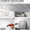 imageArt3d Drop Ceiling Tiles 24x24 in Bronze 12Pack 48 Sqft Wainscoting Panels Glue Up 2x2Argent Silver