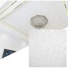 imageArt3d Drop Ceiling Tiles 24x2412Pack 48 SqftWainscoting Panels Glue Up 2x2 BlackOffWhite
