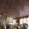 imageArt3d Drop Ceiling Tiles 2x2 Glueup Ceiling Panel Fancy Classic Style Antique CopperAntique Copper
