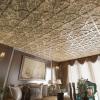 imageArt3d Drop Ceiling Tiles 2x2 Glueup Ceiling Panel Fancy Classic Style Antique CopperAntique Gold