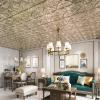 imageArt3d Drop Ceiling Tiles 2x2 Glueup Ceiling Panel Fancy Classic Style Antique CopperAntique Gold