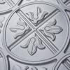 imageArt3d Drop Ceiling Tiles 2x2 Glueup Ceiling Panel Fancy Classic Style Antique CopperArgent Silver
