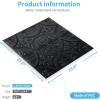 imageArt3d Drop Ceiling Tiles 2x2 Glueup Ceiling Panel Fancy Classic Style Antique CopperBlack