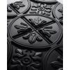 imageArt3d Drop Ceiling Tiles 2x2 Glueup Ceiling Panel Fancy Classic Style Antique CopperBlack