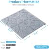 imageArt3d Drop Ceiling Tiles 2x2 Glueup Ceiling Panel Fancy Classic Style Antique CopperGray