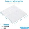 imageArt3d Drop Ceiling Tiles 2x2 Glueup Ceiling Panel Fancy Classic Style Antique CopperWhite