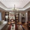 imageArt3d Drop Ceiling Tiles 2x2 Glueup Ceiling Panel Fancy Classic Style Antique CopperWhite