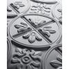 imageArt3d Drop Ceiling Tiles 2x2 Glueup Ceiling Panel Fancy Classic Style Antique CopperWhite