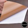 imageArt3d Glossy SelfAdhesive Contact Paper Countertops 24quotx200quot Glossy Beech 1Black