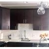 imageArt3d Mother of Pearl Shell Mini Square Seamless Mosaic Tile for Kitchen Backsplash White 12quot L X 12quot WShimmer Gray