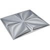 imageArt3d Navy Blue 3D Wall Panel PVC Flower Design Cover 3 Sq Meter for Interior Wall Decor in Living Room Bedroom Lobby Office Shopping MallGray