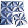 imageArt3d Navy Blue 3D Wall Panel PVC Flower Design Cover 3 Sq Meter for Interior Wall Decor in Living Room Bedroom Lobby Office Shopping MallNavy Blue