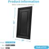 imageArt3d PVC Ceiling Tiles 2x2 Plastic Sheet in Bronze 12PackBlack