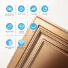imageArt3d PVC Ceiling Tiles 2x2 Plastic Sheet in Bronze 12PackSilk Bronze