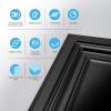 imageArt3d PVC Ceiling Tiles 2x2 Plastic Sheet in Bronze 12PackSquare Black