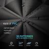 imageArt3d Textures 3D Wall Panels for Interior Wall Decor Black Diamond Decorative PVC Wall Panels Pack of 12 Tiles 32 Sq FtBlack
