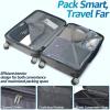 imageLuggage Set with Spinner Wheels and TSA Lock 3 Pieces Expandable Hardside Suitcase for Travel Hardshell Luggage Sets 20quot 24quot 28quot NavyBlack