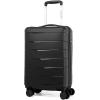 imageLuggage Set with Spinner Wheels and TSA Lock 3 Pieces Expandable Hardside Suitcase for Travel Hardshell Luggage Sets 20quot 24quot 28quot NavyBlack