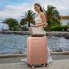 imageLuggage Set with Spinner Wheels and TSA Lock 3 Pieces Expandable Hardside Suitcase for Travel Hardshell Luggage Sets 20quot 24quot 28quot NavyCoral