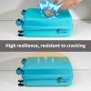 imageLuggage Set with Spinner Wheels and TSA Lock 3 Pieces Expandable Hardside Suitcase for Travel Hardshell Luggage Sets 20quot 24quot 28quot NavyMint