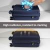 imageLuggage Set with Spinner Wheels and TSA Lock 3 Pieces Expandable Hardside Suitcase for Travel Hardshell Luggage Sets 20quot 24quot 28quot NavyNavy
