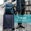imageLuggage Set with Spinner Wheels and TSA Lock 3 Pieces Expandable Hardside Suitcase for Travel Hardshell Luggage Sets 20quot 24quot 28quot NavyNavy