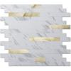 White Slate with Gold Studded White Slate with Gold Studded