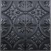 imageArt3d Drop Ceiling Tiles 2x2 Glueup Ceiling Panel Fancy Classic Style Antique CopperBlack