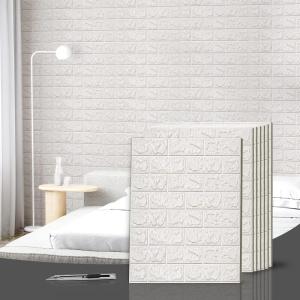 imageArt3d 105 Square Feet Pack Of 20 Wall Panel Brick BrownWhite