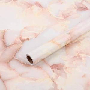 imageArt3d Glossy SelfAdhesive Contact Paper Countertops 24quotx200quot Glossy Beech 1Pink
