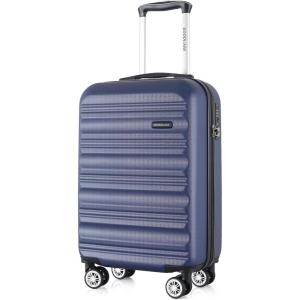imageLuggage Set with Spinner Wheels and TSA Lock 3 Pieces Expandable Hardside Suitcase for Travel Hardshell Luggage Sets 20quot 24quot 28quot NavyNavy