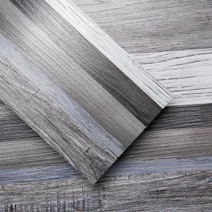 imageArt3d 36Pack 54 Sqft Peel and Stick Floor Tiles Vinyl Plank Flooring Wood Look Adhesive and Waterproof Tile Sticker for Bedroom Living Room Kitchen RV in EbonyGrey