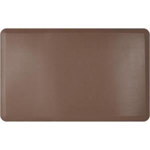 imageArt3d Anti Fatigue Mat  12 Inch Cushioned Kitchen Mat Comfort ampamp Non Slip Cushion for Standing Desk Office or Garage Floor 173quotx28quot BlackBrown