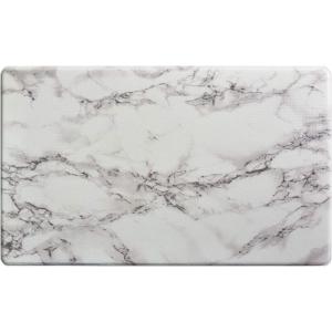imageArt3d Anti Fatigue Mat  12 Inch Cushioned Kitchen Mat Comfort ampamp Non Slip Cushion for Standing Desk Office or Garage Floor 173quotx28quot BlackReversiblemarble