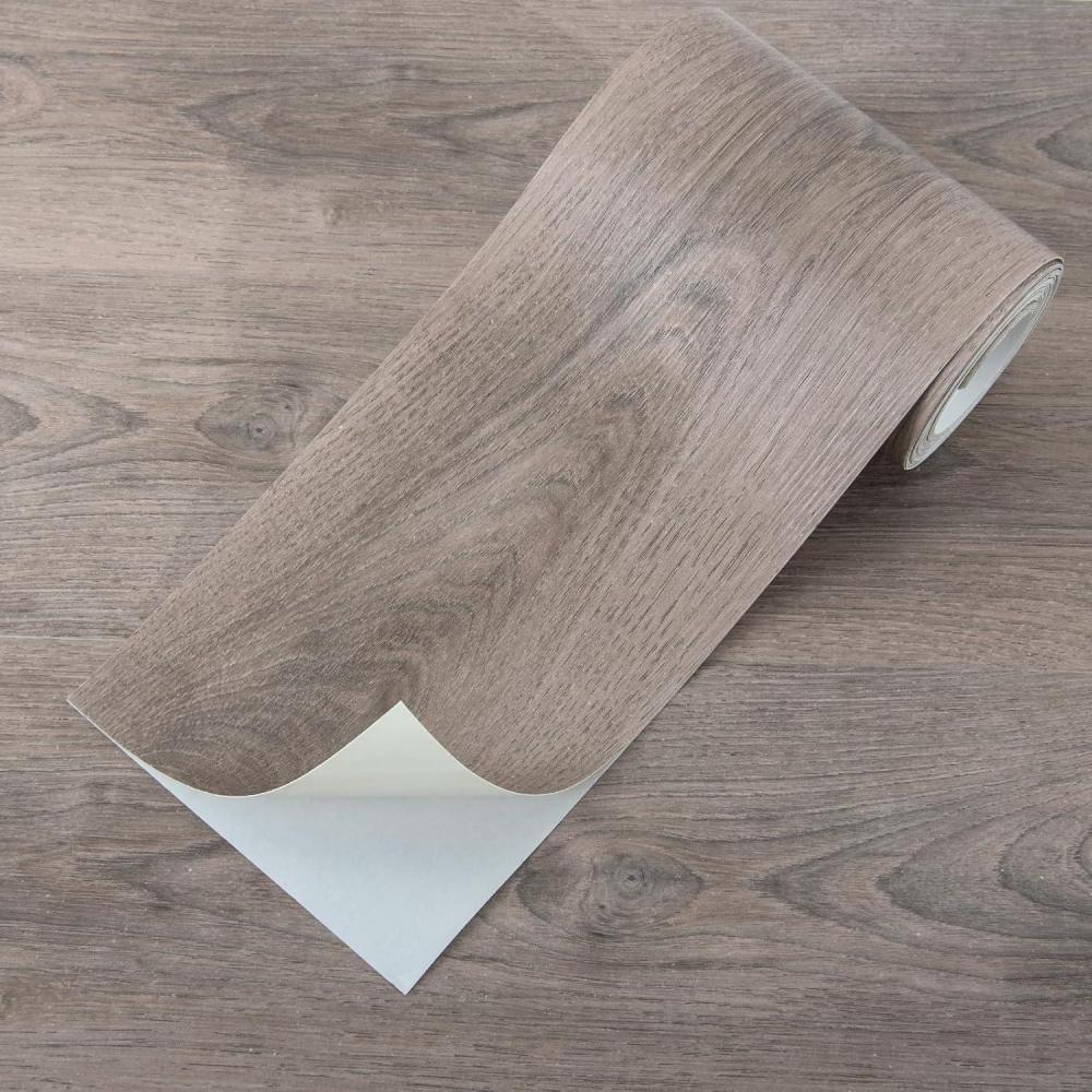 imageArt3d 15 Sqft Peel and Stick Floor Tiles 10Pcs Luxury Vinyl Plank Flooring Wood Look Adhesive and Waterproof Tile Sticker for Bedroom Living Room Kitchen TeakTeak