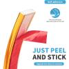 imageArt3d 10 Ft Peel and Stick Flexible Vinyl Molding Trim for Wall Tile Edges Kitchen backsplash Mirrior Frame in Rose GoldRose Gold