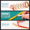 imageArt3d 10 Ft Peel and Stick Flexible Vinyl Molding Trim for Wall Tile Edges Kitchen backsplash Mirrior Frame in Rose GoldRose Gold