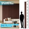 imageArt3d Slat Wood Wall Paneling for Interior and Ceiling Decoration  Pack of 4pcs  1pc EndTrim Size 108 x 57in OakWalnut