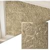 imageArt3d Drop Ceiling Tiles 24x24 Inch 12Pack 48 Sqft  Glue Up PVC Ceiling Tiles 2x2 Ft Decorative Ceiling Panels for Kitchen Living Room Office and Home WhiteSunset Gold