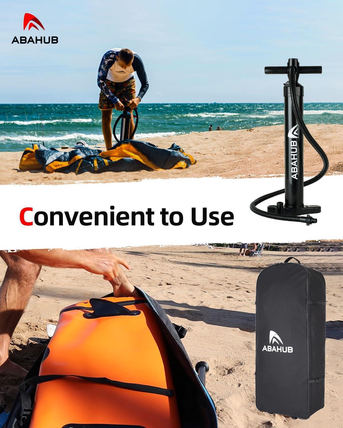 imageAbahub Inflatable SUP Wide 106quot x 31quot34quot x 106quot iSUP Blue Standup Paddleboard with Adjustable SUP Kayak Paddle for Yoga Paddle Board Kayaking Surf Canoe Fishing31 Green B