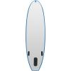 imageAbahub Inflatable SUP Wide 106quot x 31quot34quot x 106quot iSUP Blue Standup Paddleboard with Adjustable SUP Kayak Paddle for Yoga Paddle Board Kayaking Surf Canoe Fishing31 Blue lite