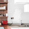 imageArt3d A17014P6 Peel and Stick backsplash Tile 6 Sheets A1701412 x12White Washed