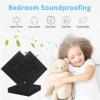imageArt3d White PVC 3D Wall Panels  32 SqFT of Stylish Wall Decor for Home ampamp Commercial SpacesBlock Black