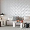 imageArt3d White PVC 3D Wall Panels  32 SqFT of Stylish Wall Decor for Home ampamp Commercial SpacesGeometric White