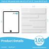 imageArt3d White PVC 3D Wall Panels  32 SqFT of Stylish Wall Decor for Home ampamp Commercial SpacesHorizontal Lines White