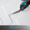 imageArt3d White PVC 3D Wall Panels  32 SqFT of Stylish Wall Decor for Home ampamp Commercial SpacesWhite