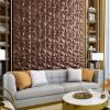 imageArt3d Decorative 3D Wall Panels in Diamond Design 12quotx12quot Antique Copper 33 PackAntique Copper
